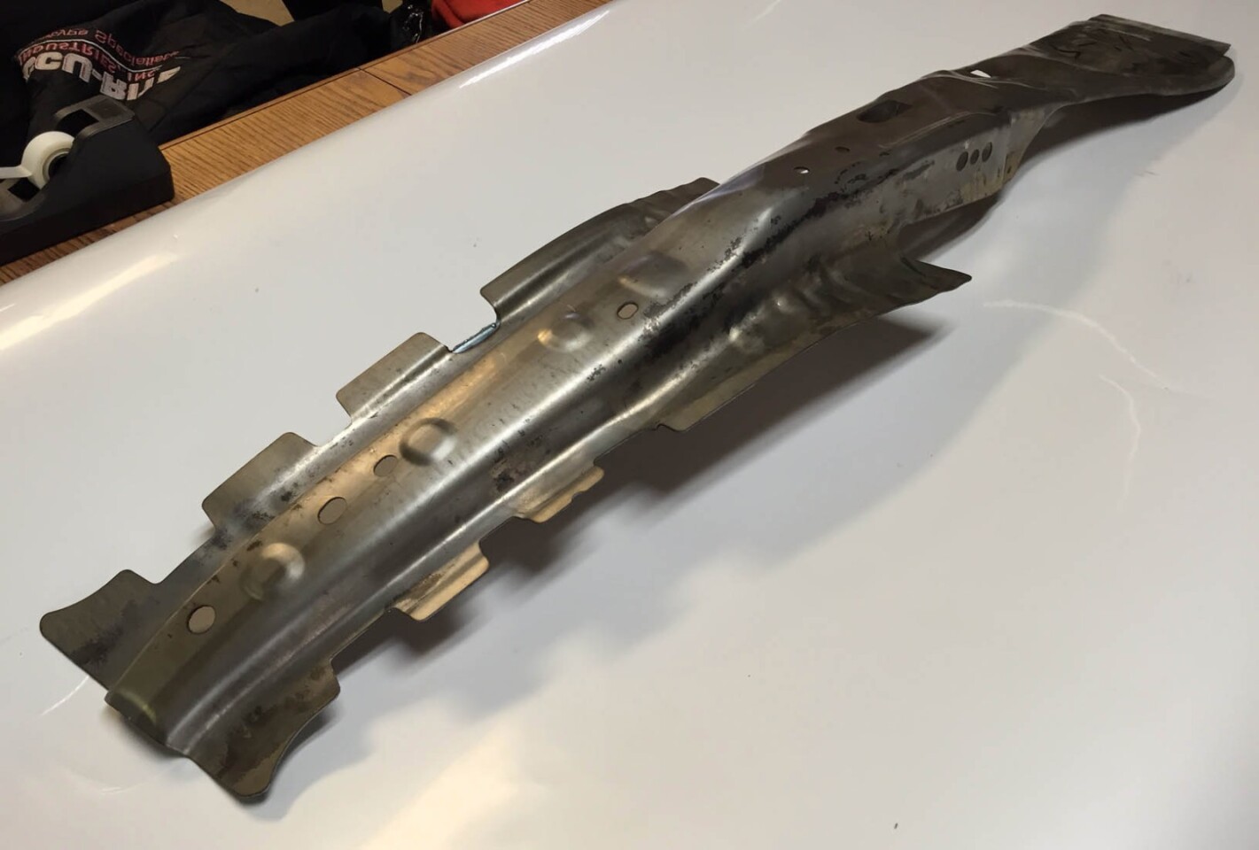 Flash Bainite - cold pressed into a complex structural shape