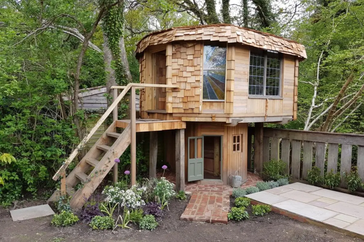 Top spot in this year's Shed of the Year Competition went to Ben Swanborough for his Mushroom House