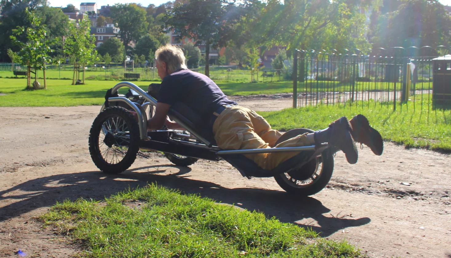 The Off-Road model heads out on a test ride