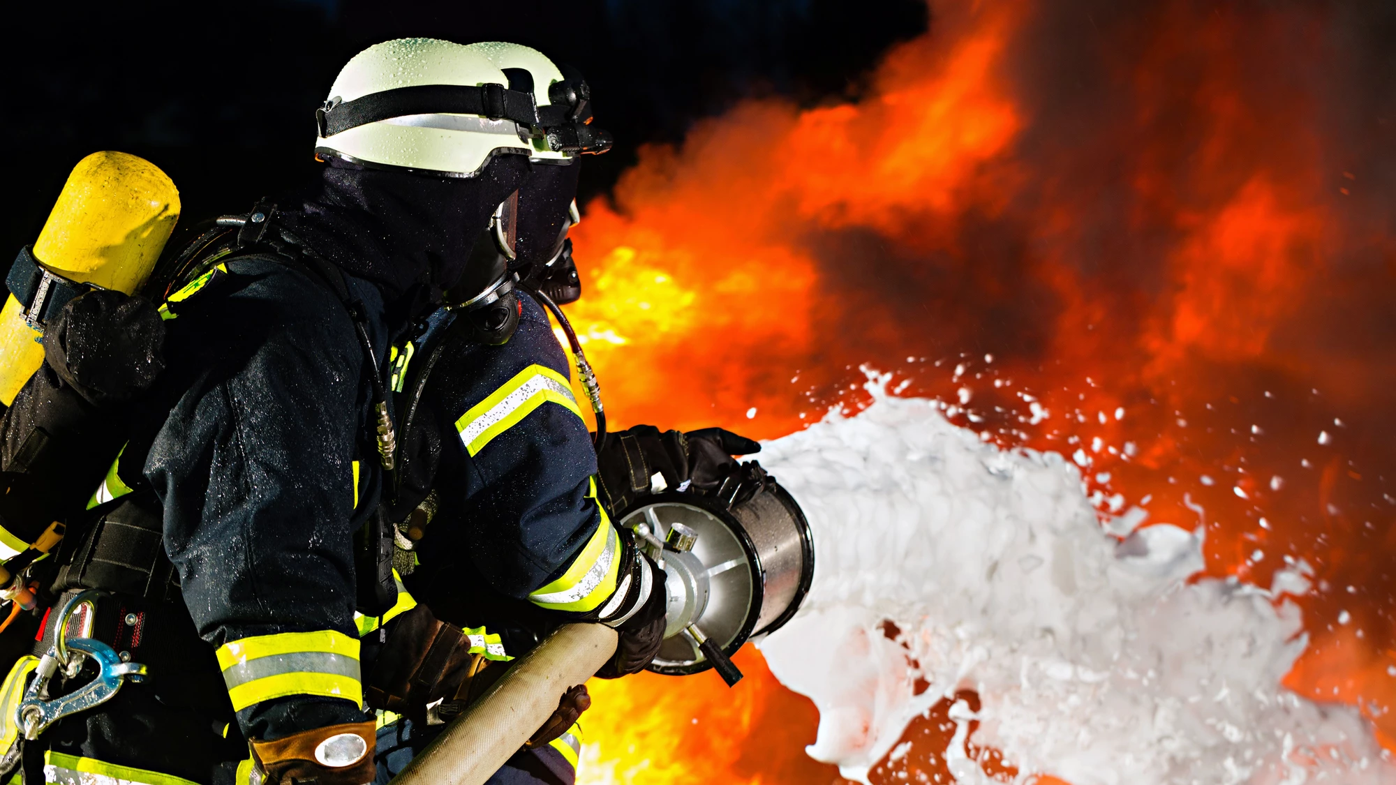 The study suggests that firefighters exposed to haloalkanes have an increased risk of brain tumors