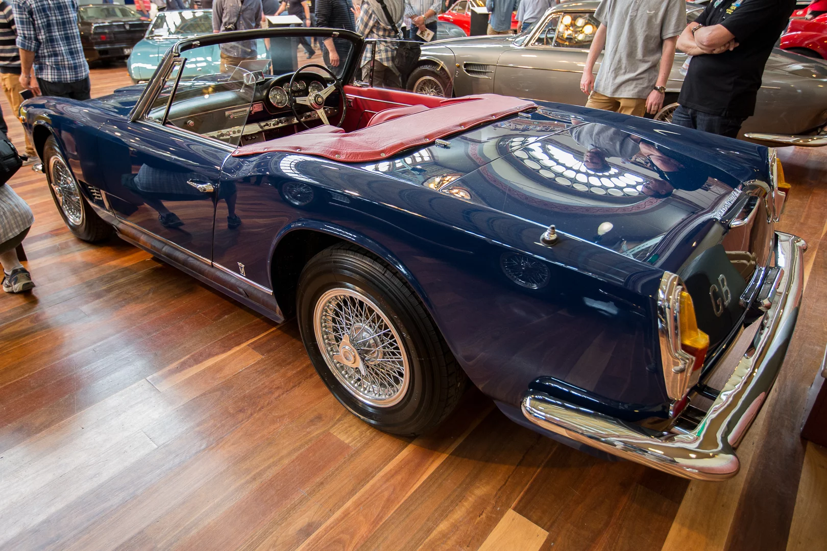 This 1964 Maserati 3500 GTI Vignale Spyder is one of 242 convertible models produced (Photo: Nick Lavars/Gizmag)