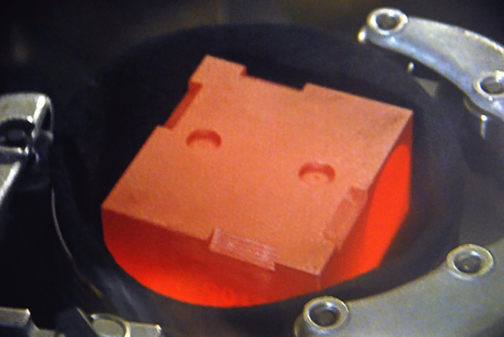 One of the plutonium fuel slugs that powers Curiosity