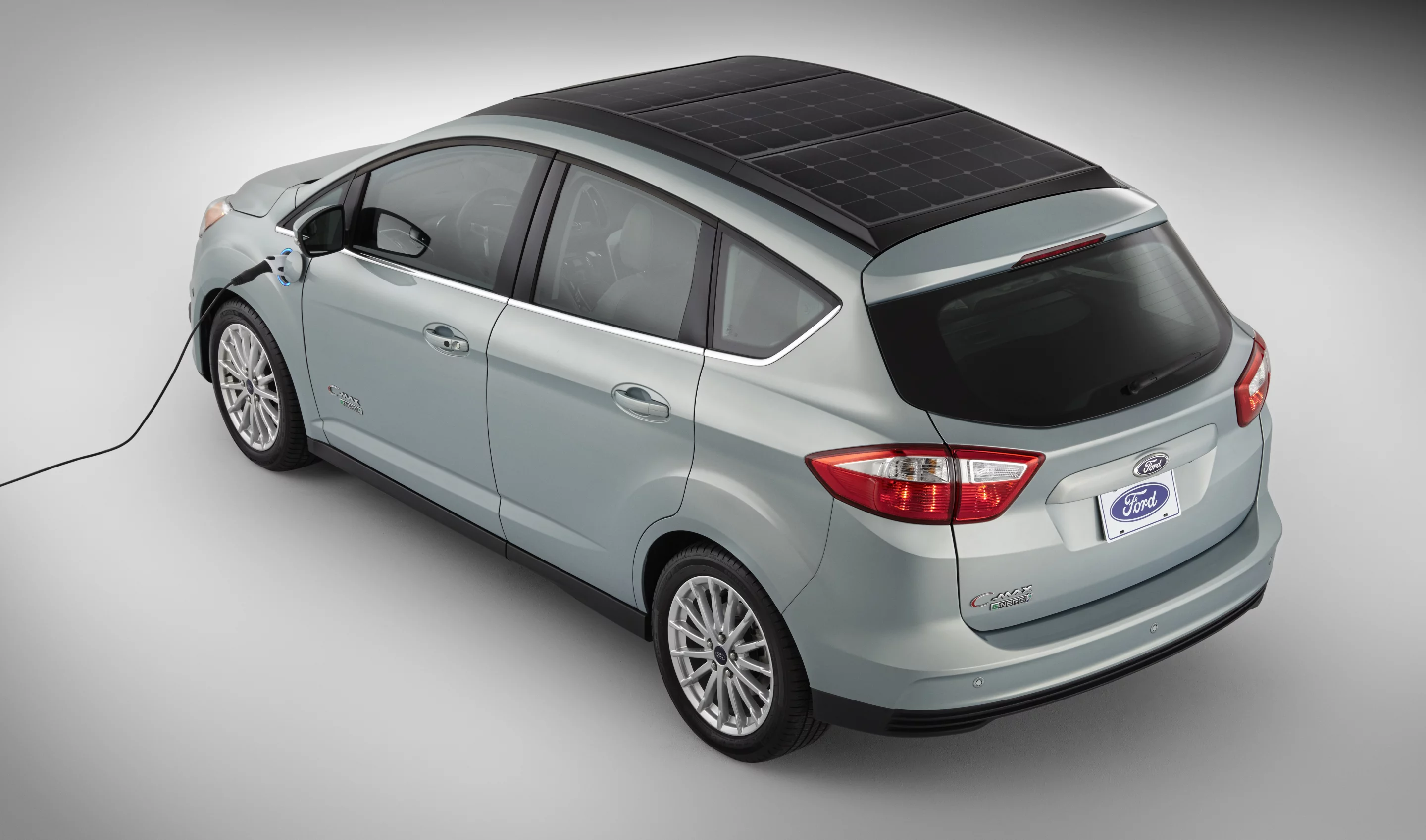 The C-Max Solar Energi Concept has a claimed range of 620 miles (998 km) with 21 mi (33.7 km) on electricity alone