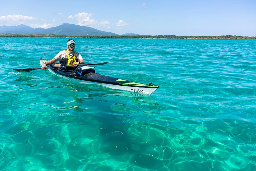 On the water in the Trak 2.0
