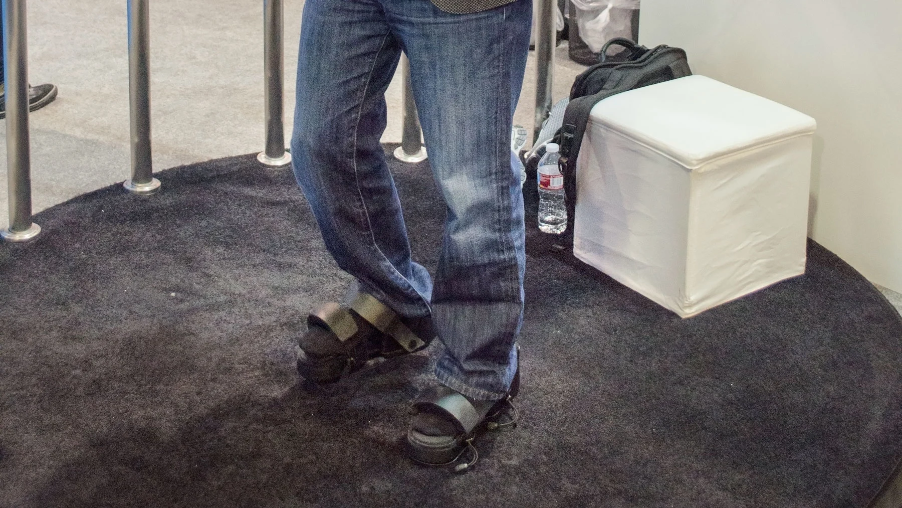 New Atlas demos the haptic feedback VR boots that only the foot-obsessed could love