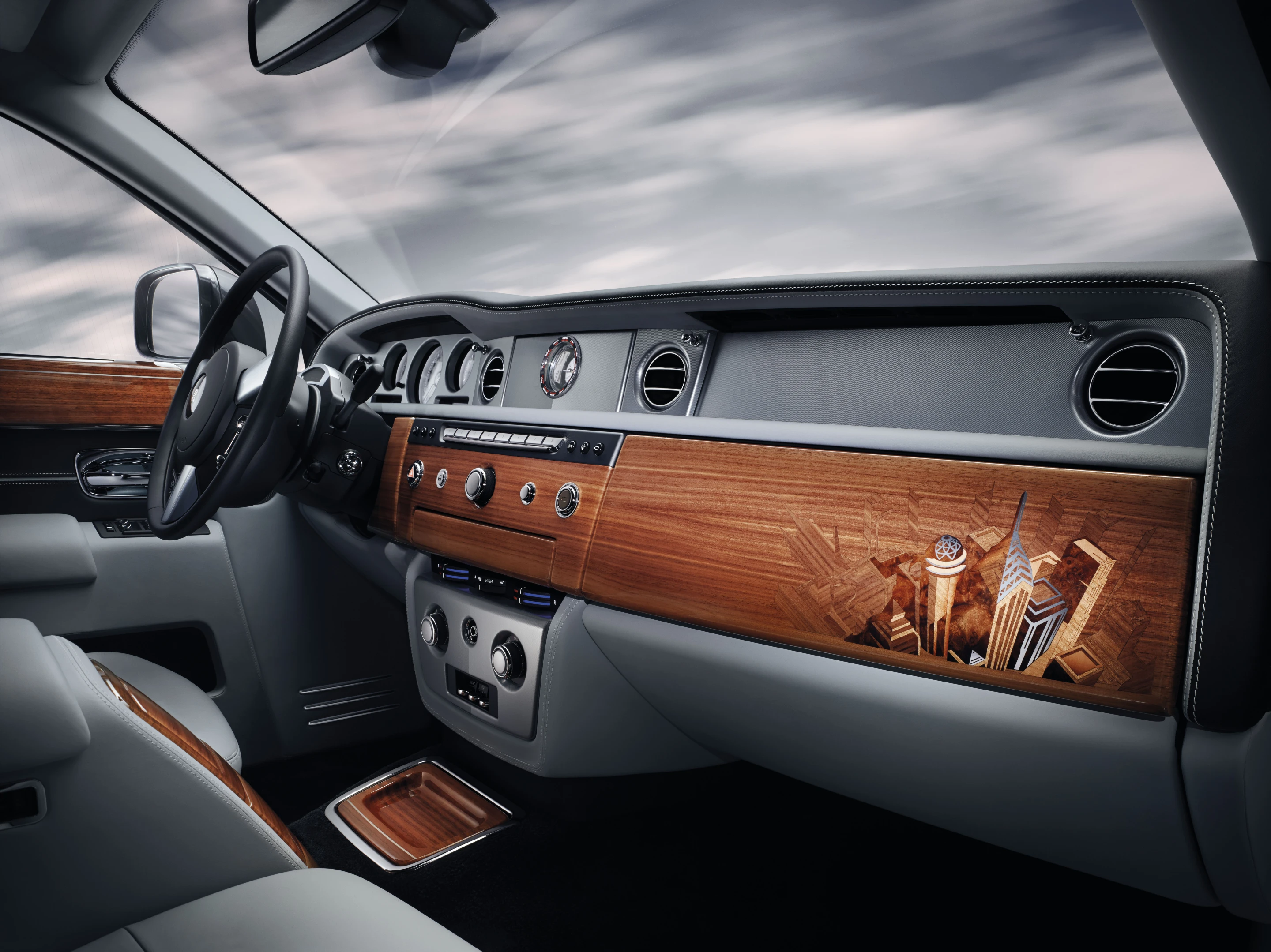 The Rolls-Royce Phantom Metropolitan interior