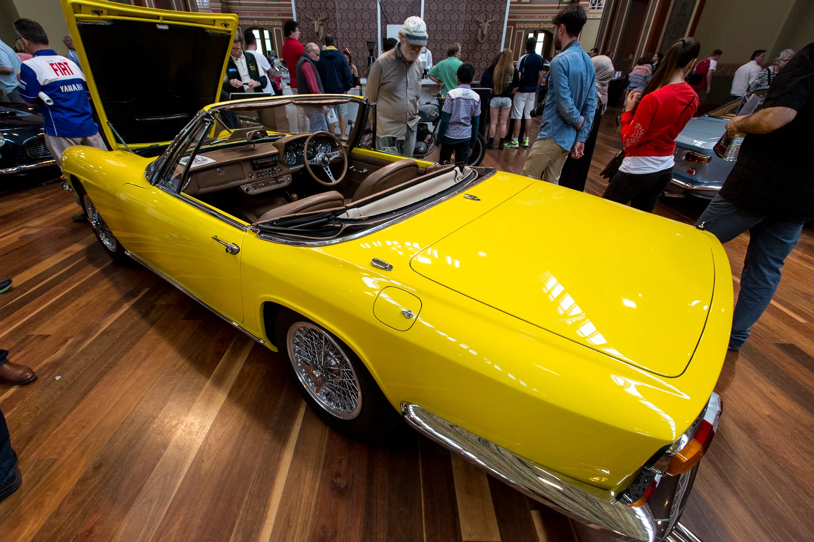 A 1965 Maserati Mistral Spyder on show at Motorclassica 2014 (Photo: Nick Lavars/Gizmag)