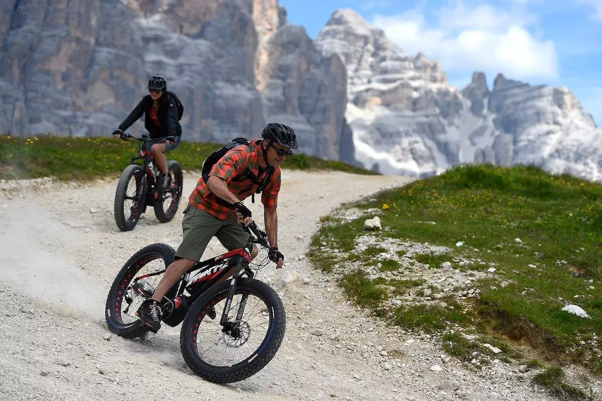 The Fat Sport is designed to handle in off-road environments