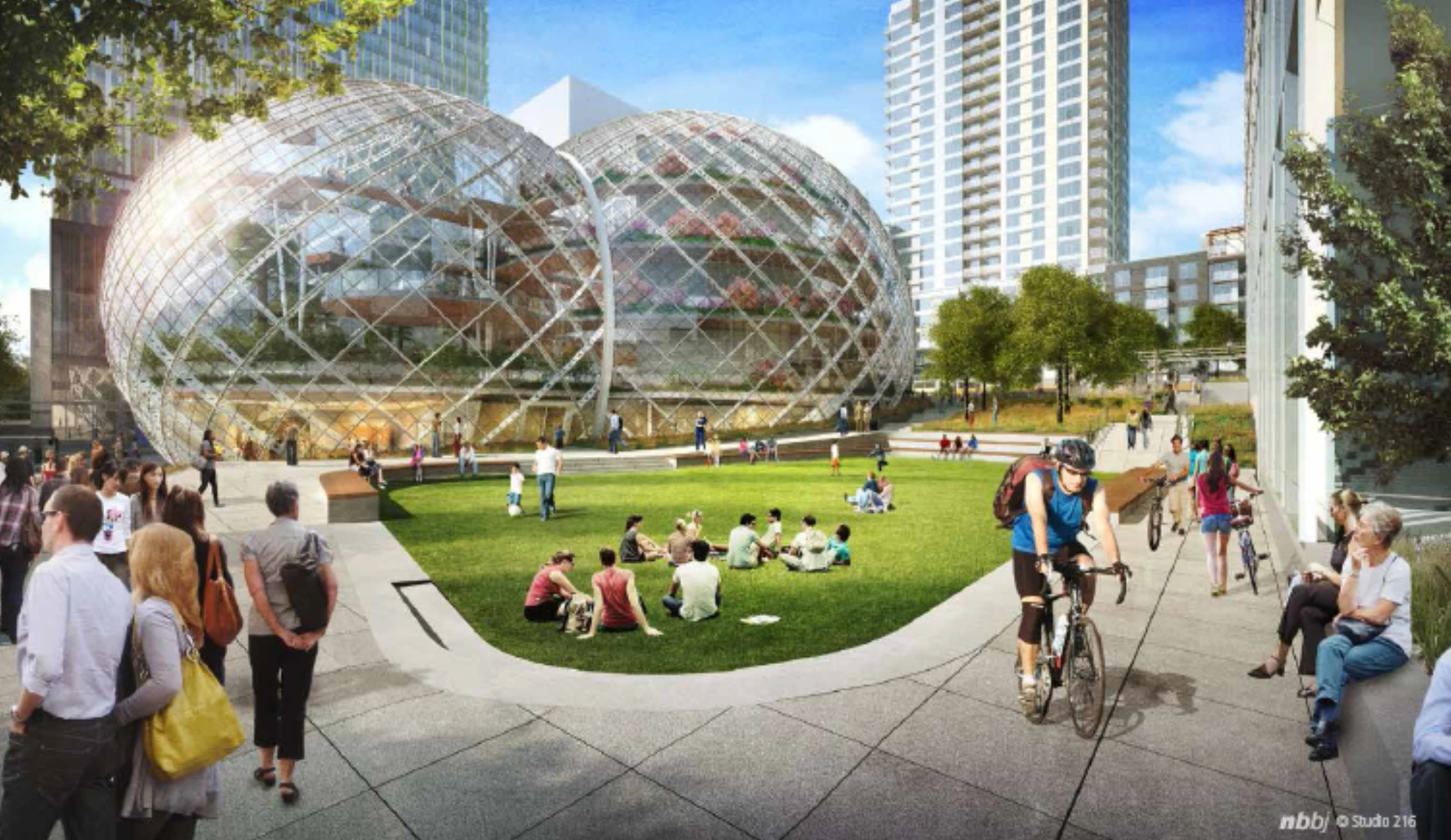 View Looking southwest from 7th Avenue (Image: Studio 216)