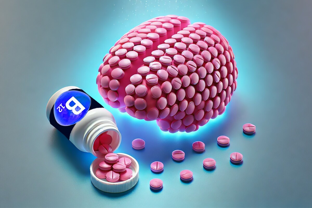 Vitamin B12 levels can affect brain functioning, especially in older adults