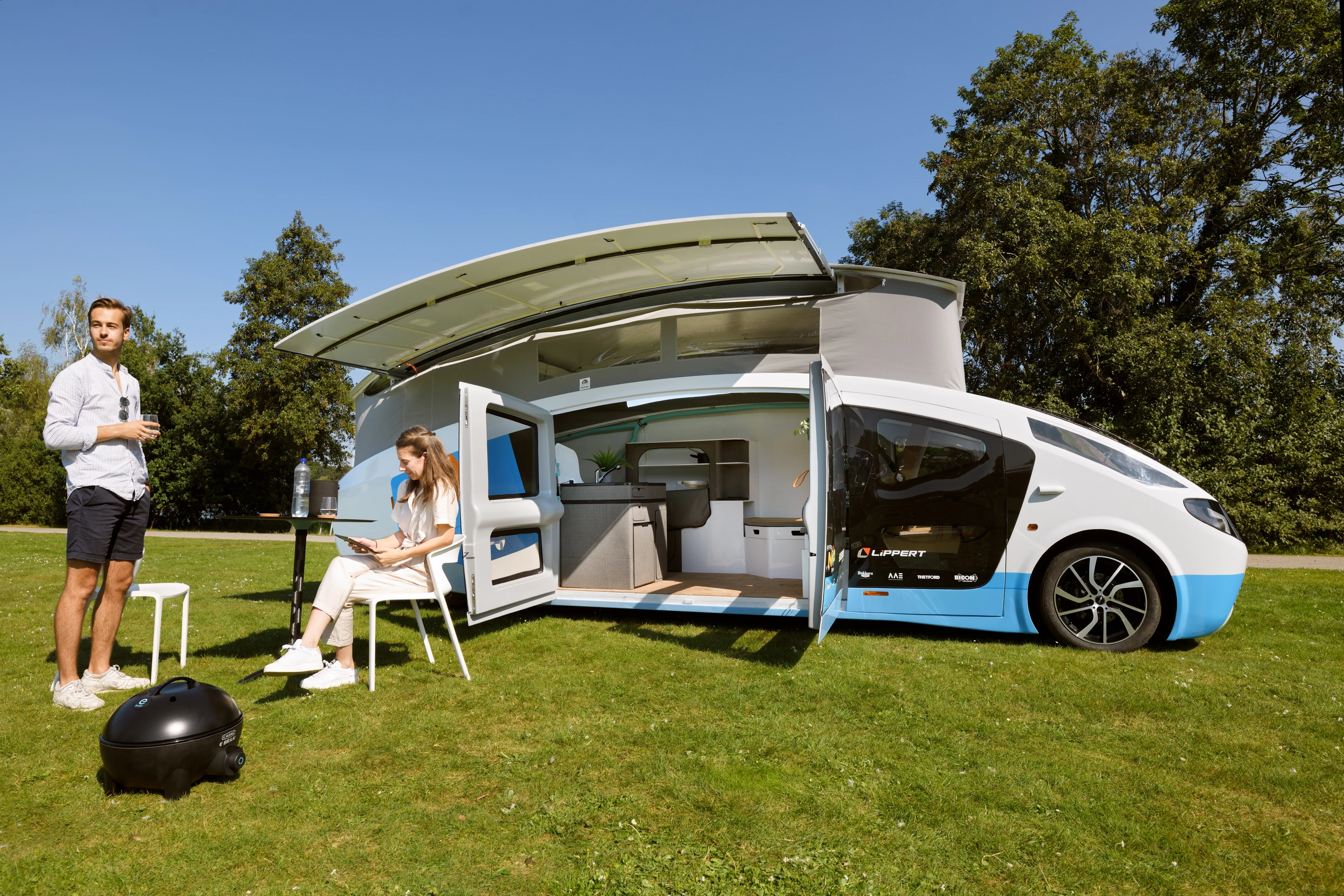 Stella Vita is described as a kind of solar house on wheels, and it's easy to see why