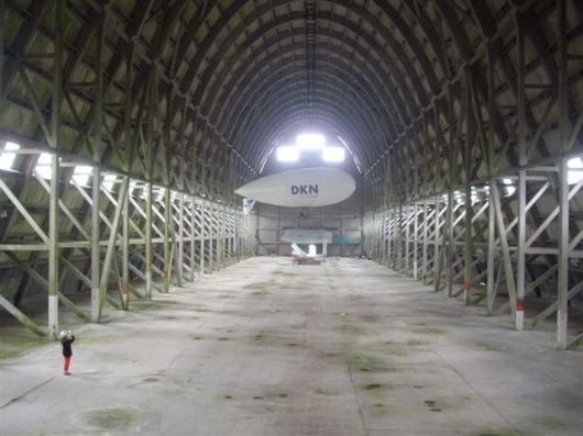 Stephane Rousson's Zeppy - pedal-powered airship.