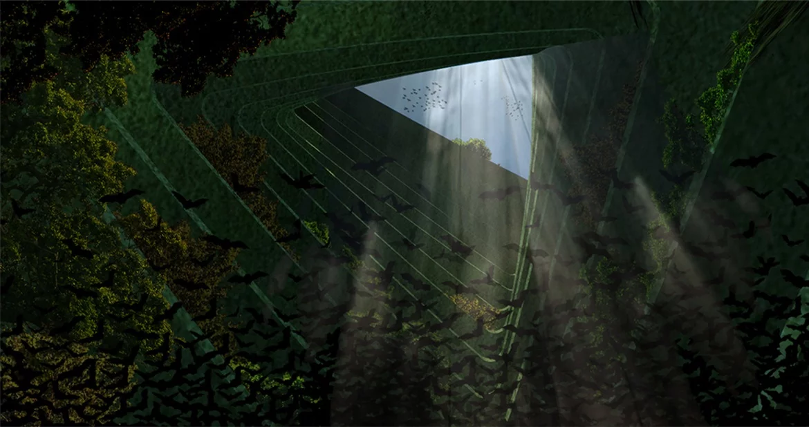 The spectacular Sea Tree concept is designed for flora and fauna where cities have no land left for animals or plants to thrive. The estimated cost is €1 million (US$1.18 million) and the entire structure is tethered to the sea bed by cables