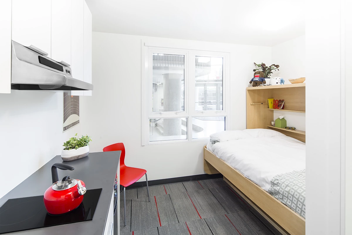 The Nano suites are aimed at going some way meeting the demand for affordable on-campus housing