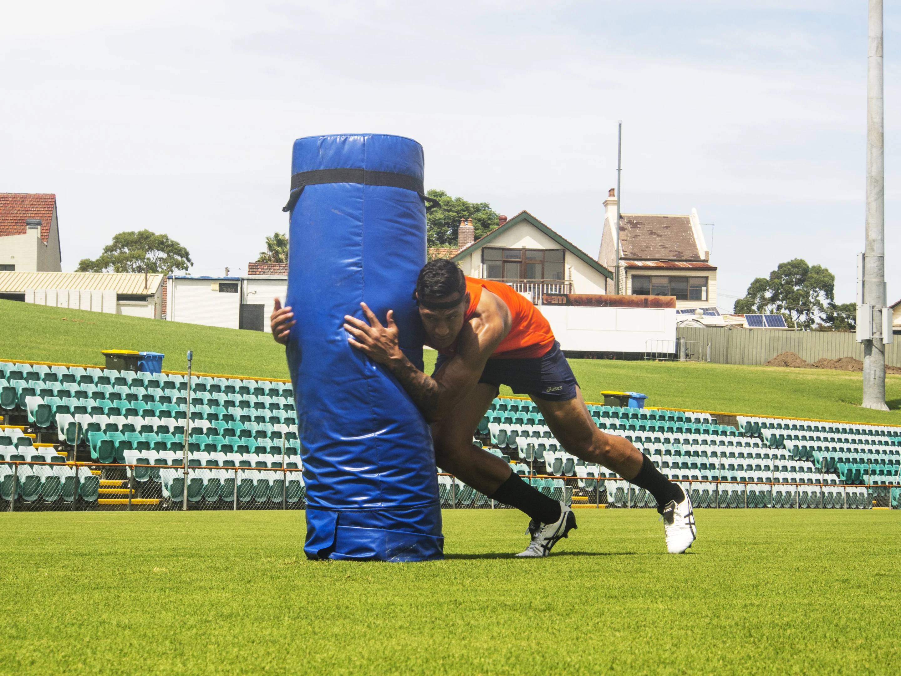 The team has trialled the device with the help of professional rugby players