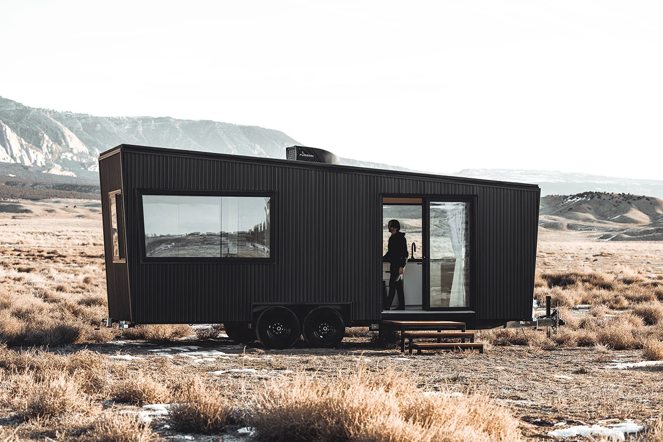 The Quatro tiny house is currently on the market and will set you back US$159,900