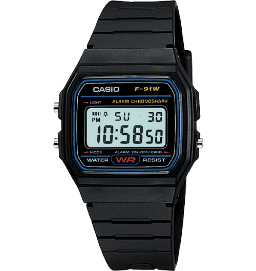 The Casio F-91W