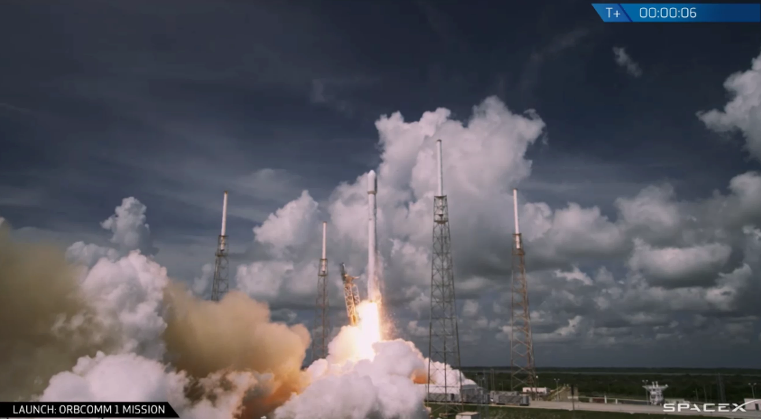 The OG2 mission carries 17 satellites (Image: SpaceX)