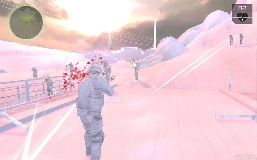 Matson says users are often surprised at how their heart rate jumps when entering combat in a game