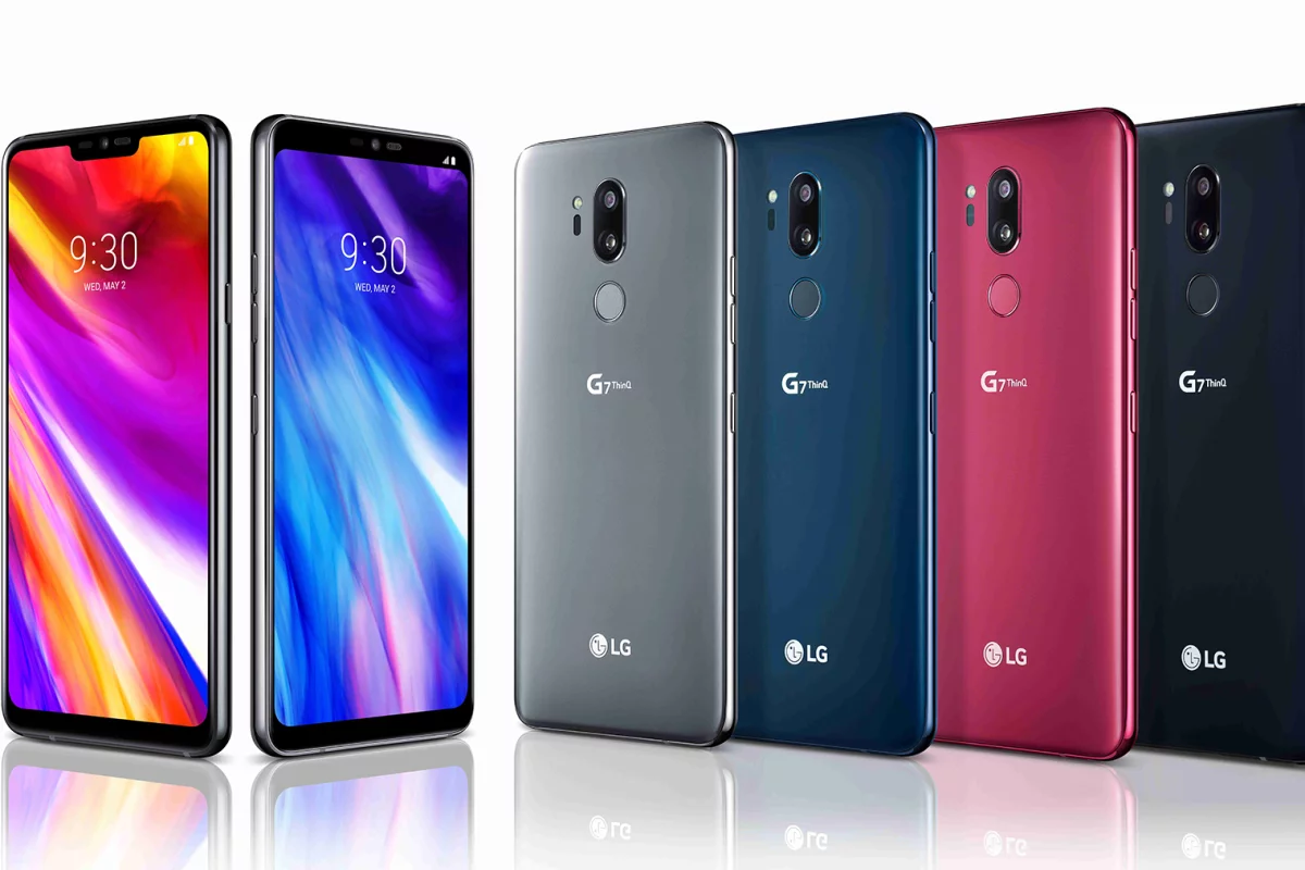 The LG G7 ThinQ flagship arrives in a choice of four colors