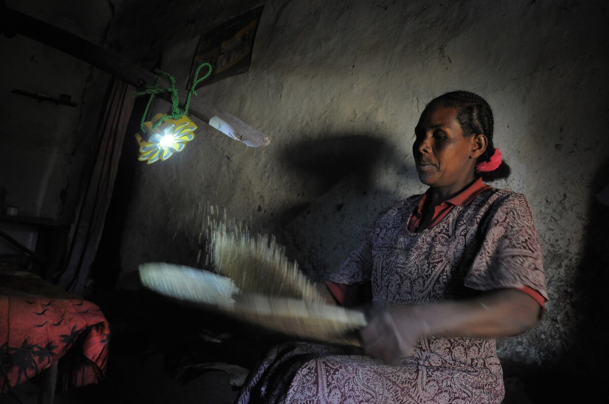 Little Sun was launched on May 11 at the World Economic Forum in Addis Ababa, Ethiopia