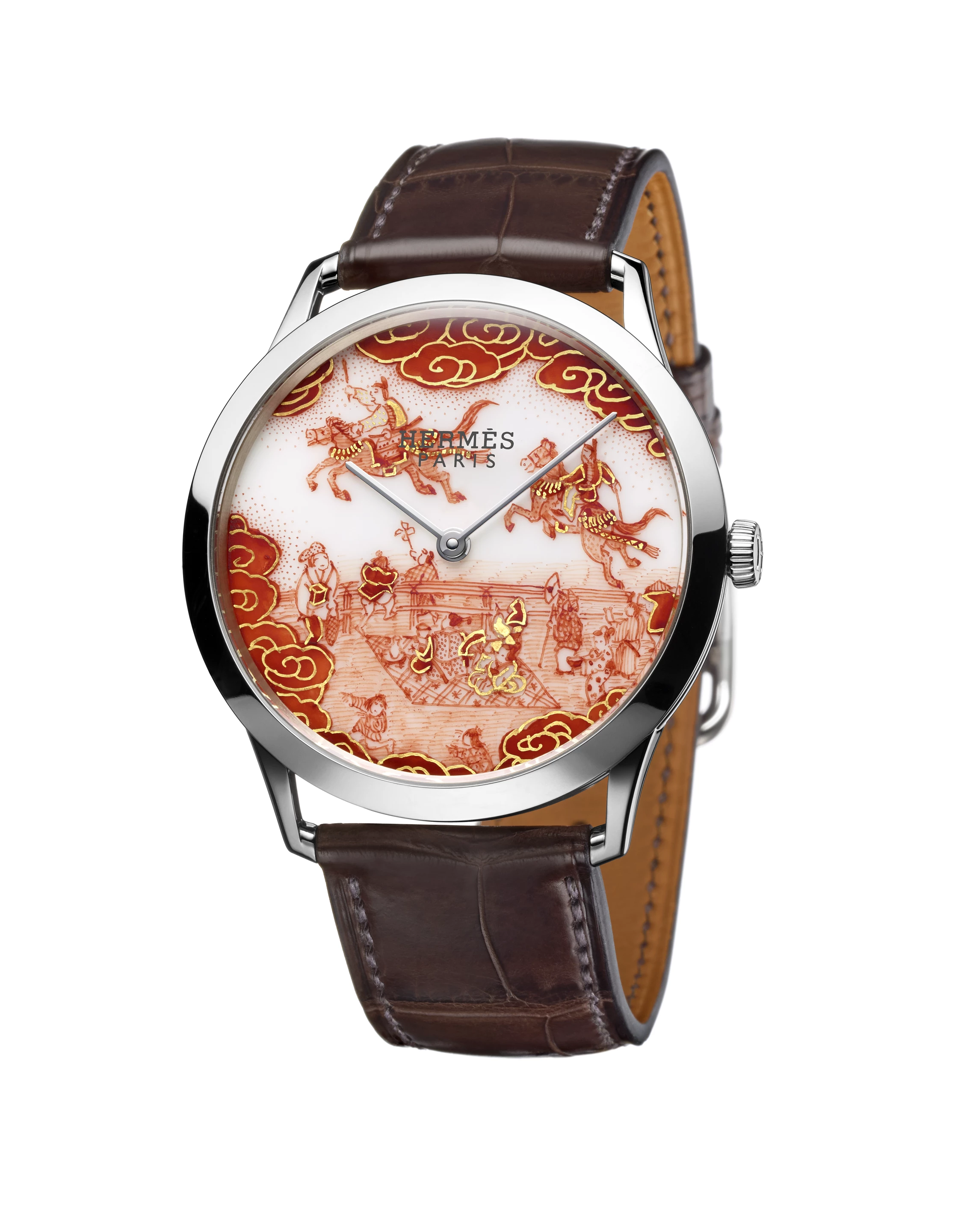 The "Koma Kurabe" model from La Montre Hermès is limited to just 12 pieces
