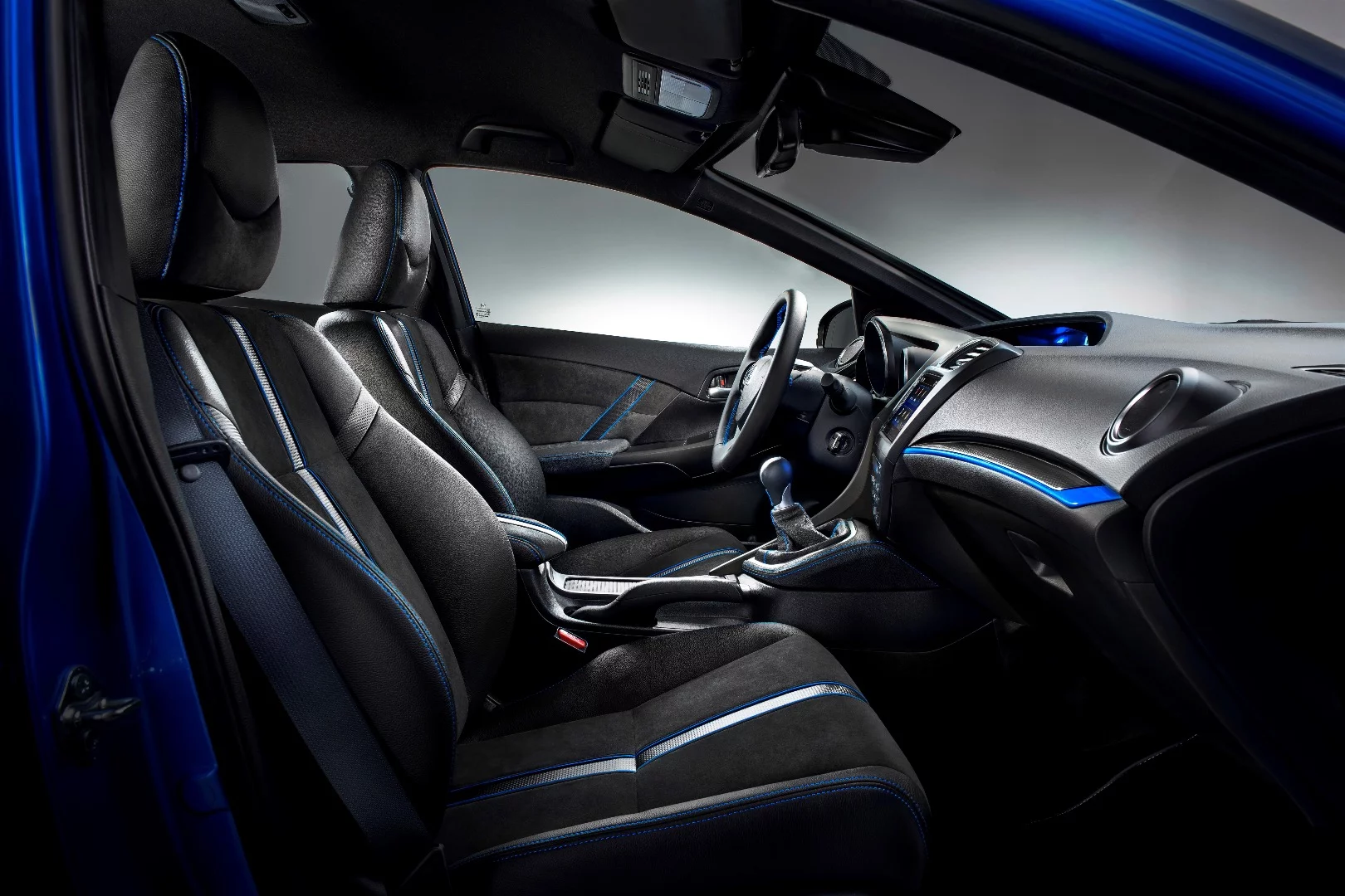 The Active Life Concept has a restyled interior with leather, suede and blue accents