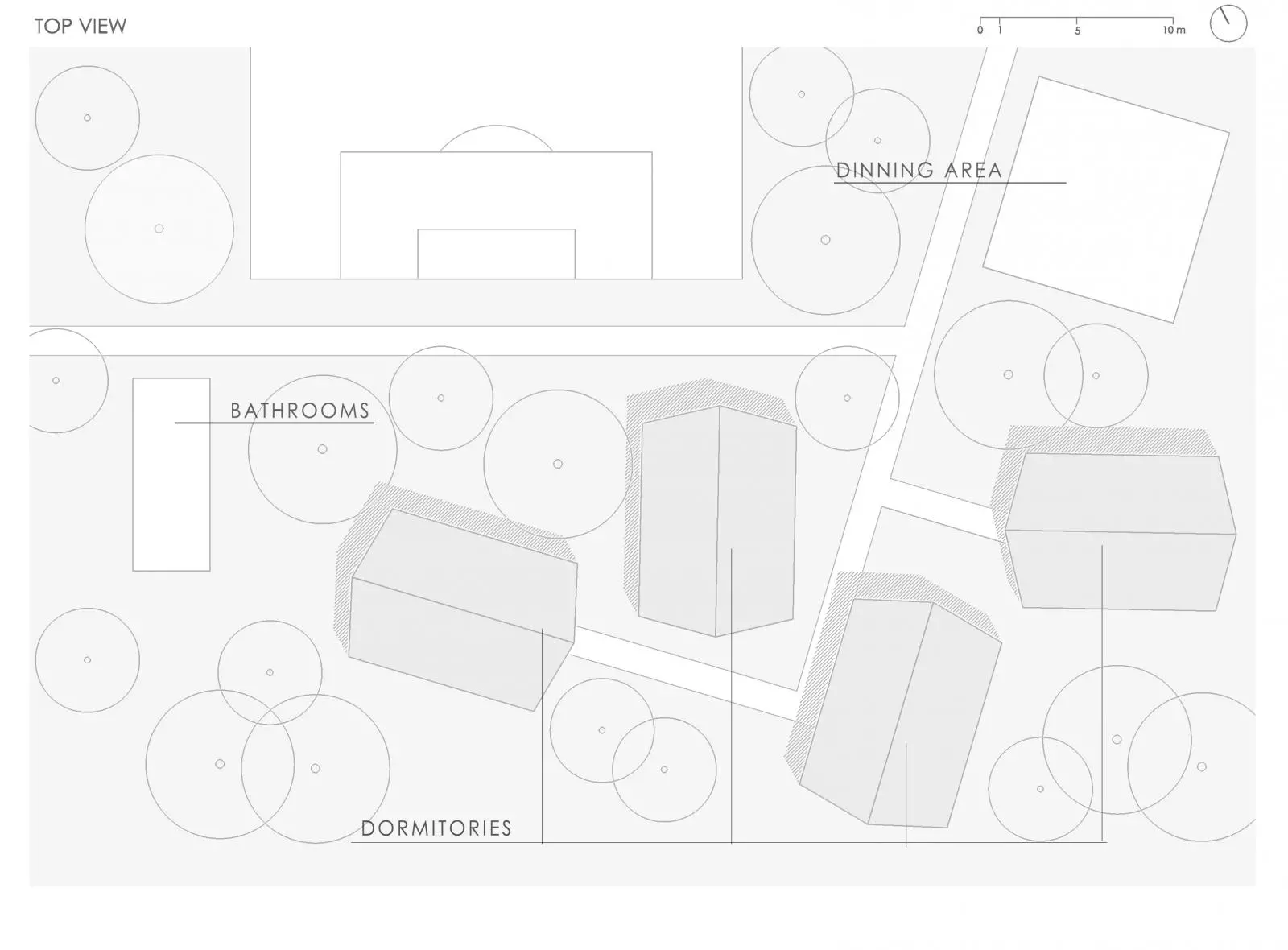 The dorms were designed for rapid construction using local materials and techniques in order to house child refugees from bordering Burma (Photo: Line Ramstad/Allyse Pulliam)