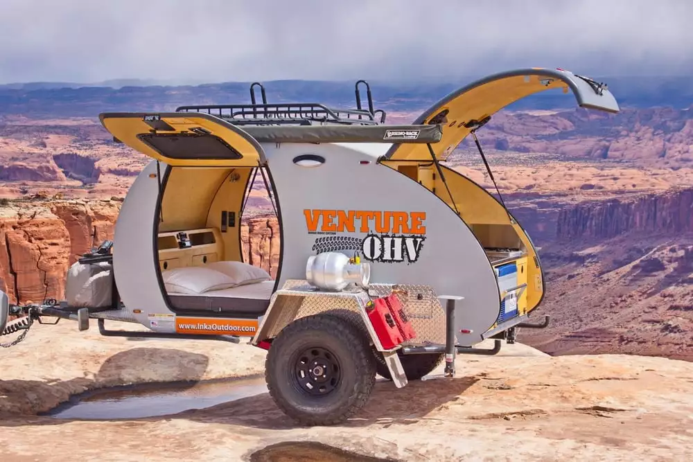 The gullwing doors give the Venture OHV a distinct look