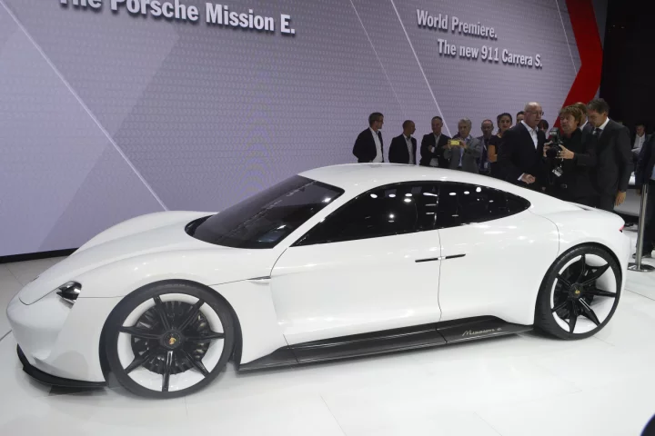 Porsche estimates a 311-mile range and 3.5-second 0-62 mph time for its all-electric car