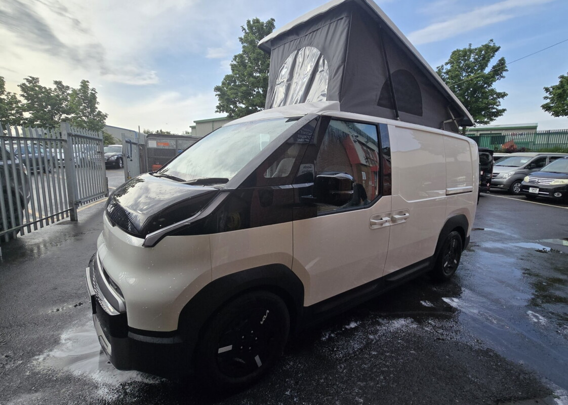 Adorable Kia iCamper van loads up on adaptable versatility