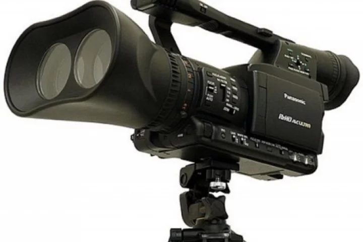 A conceptual model of the proposed Panasonic P2 3D camera