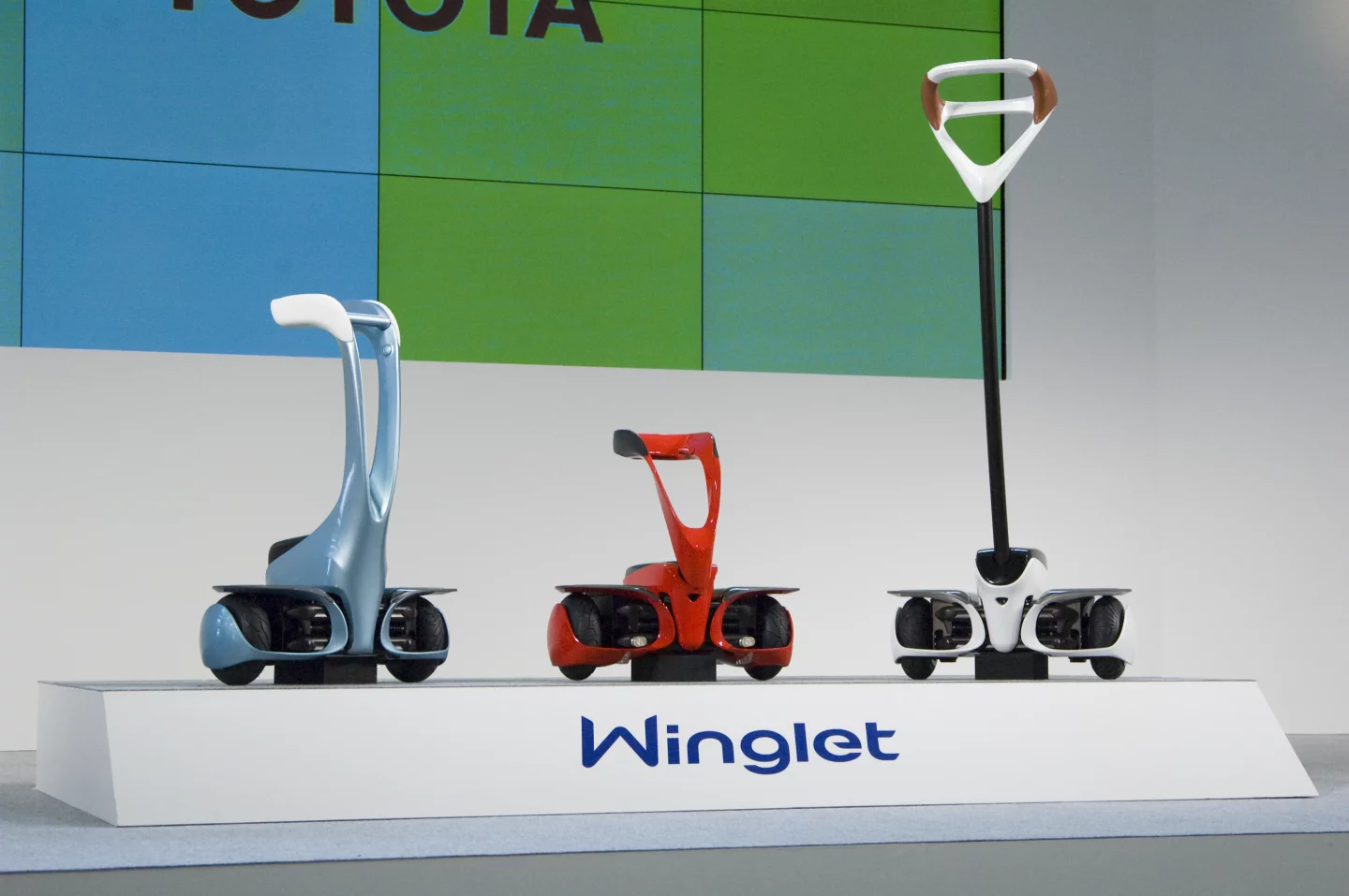 There are three versions available of the Toyota Winglet