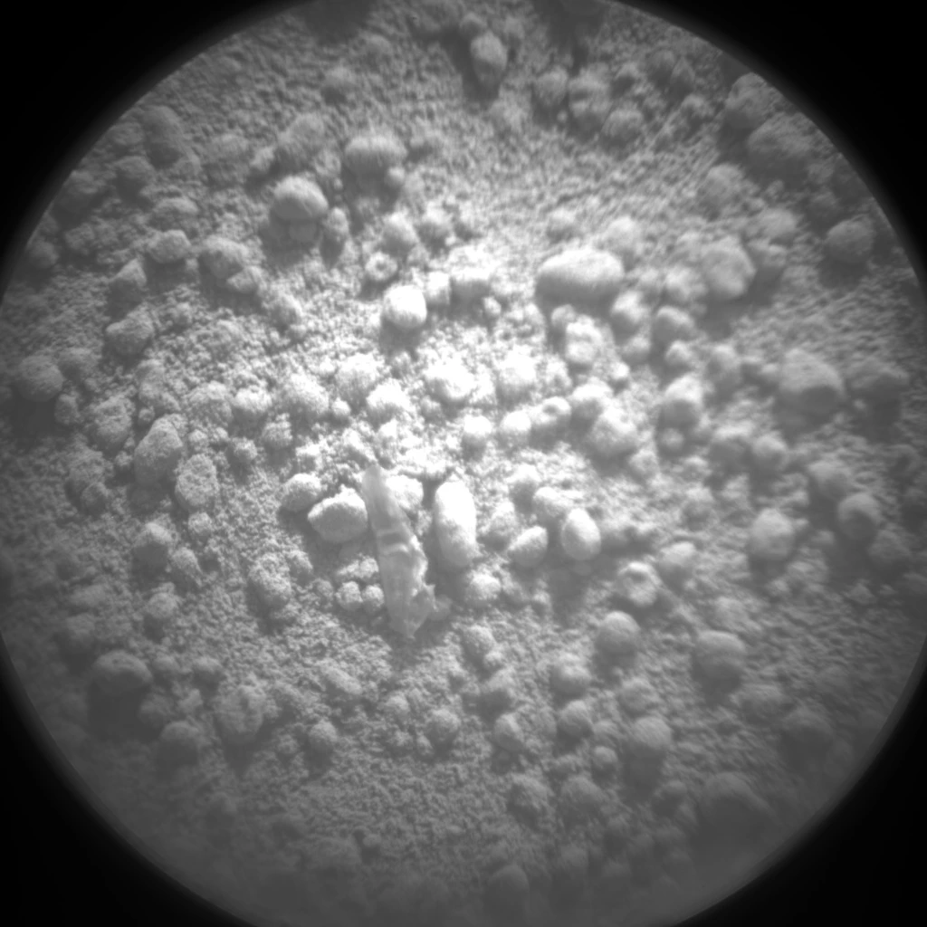 ChemCam image of object found by Curiosity (Image: NASA/JPL-Caltech/LAN)