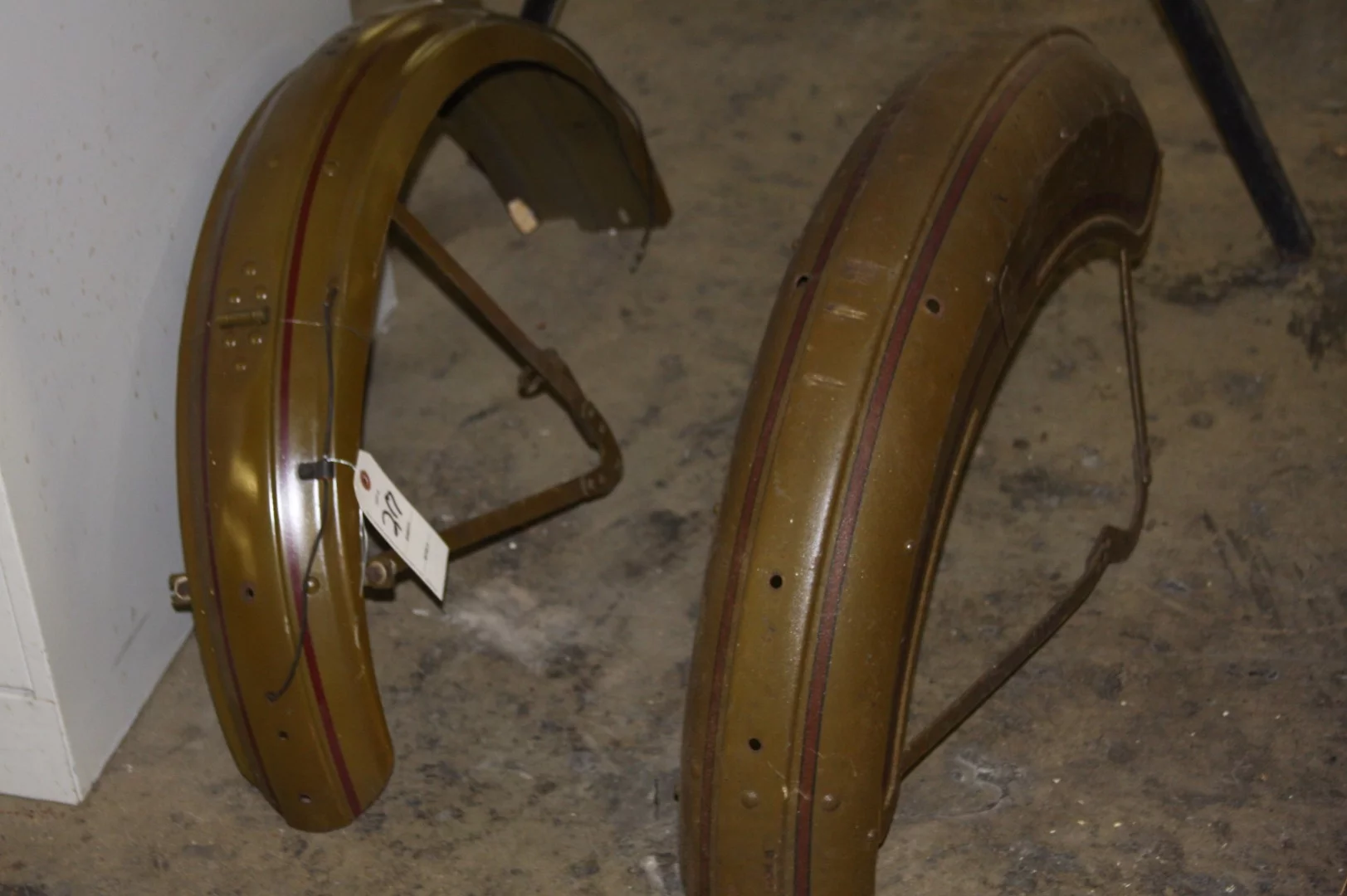 Early HD JD fenders in excellent condition
