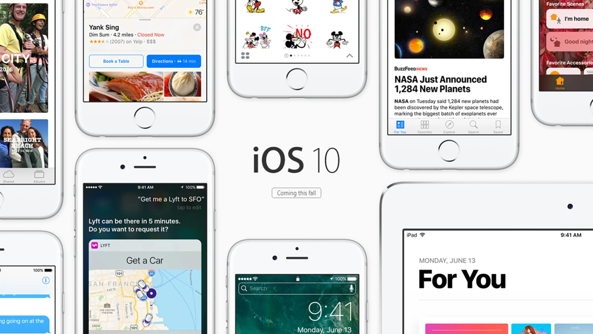 Siri opens up, and the iPhone gets a little deeper, with iOS 10
