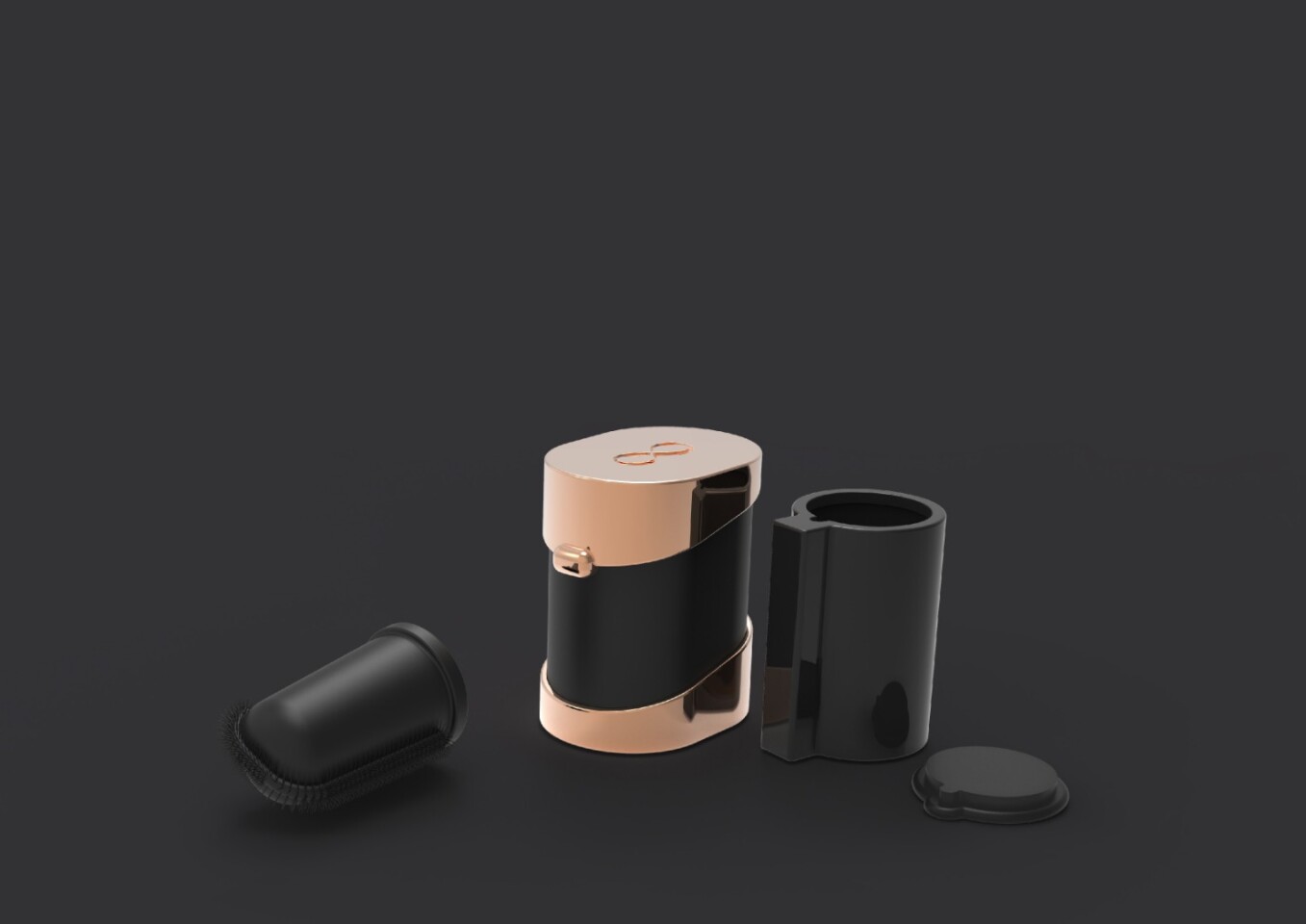 Infinity Mascara, a reusable mascara system designed to tackle the waster generated by the cosmetics industry