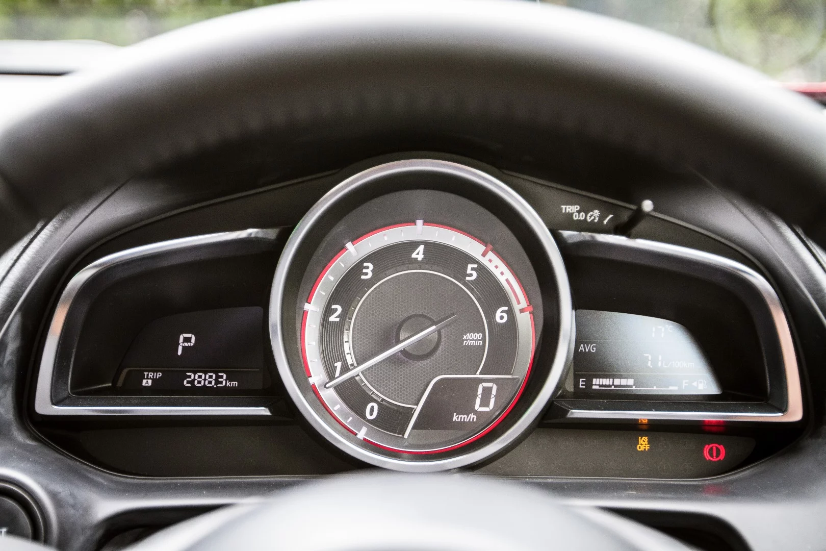 It might be redlined at 5500 rpm, but there's not much use taking the CX-3's diesel engine beyond about 3750 rpm