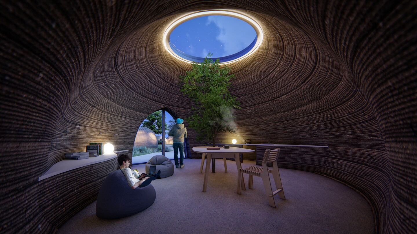 3d Printed Clay Dwelling Under Construction In Italy