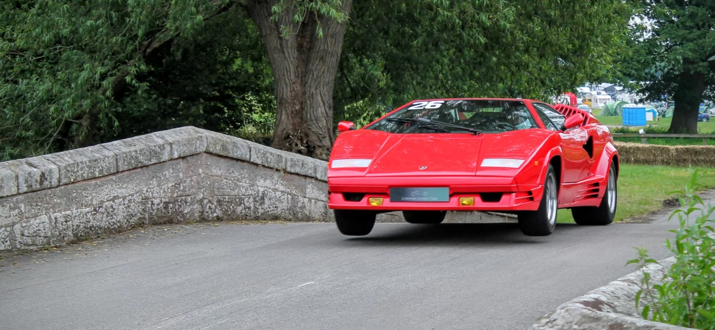 1989 Lamborghini Countach driven by Peter Dodson