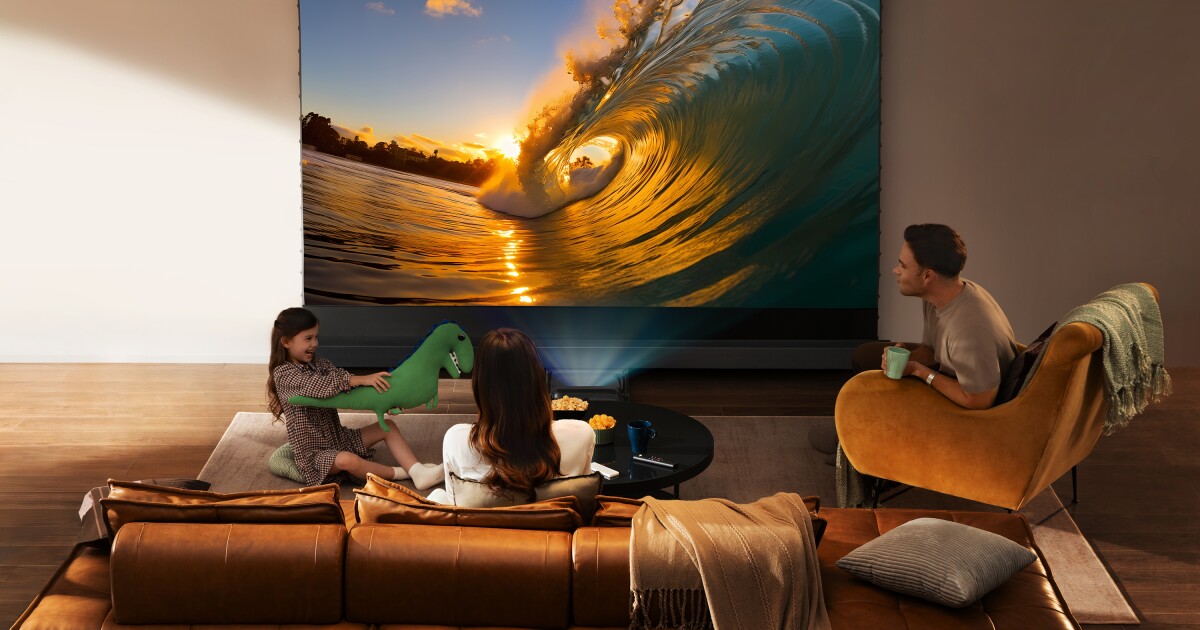 JMGO O2S Ultra 4K Laser Projector: Short-Throw & Smart TV