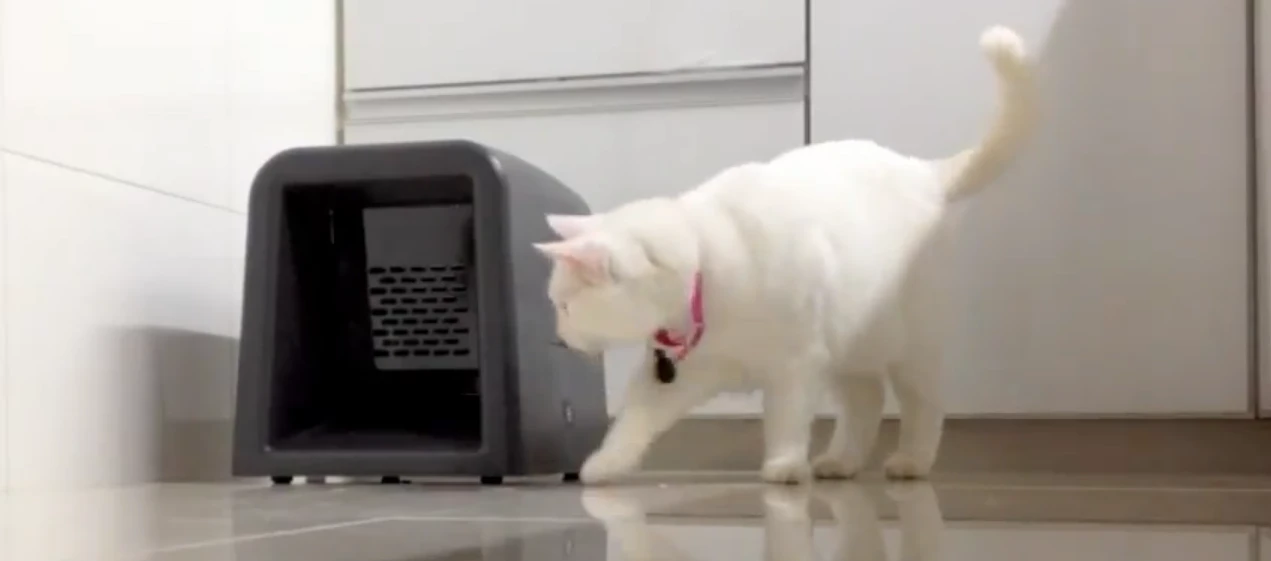 The Gatefeeder cat-feeding system