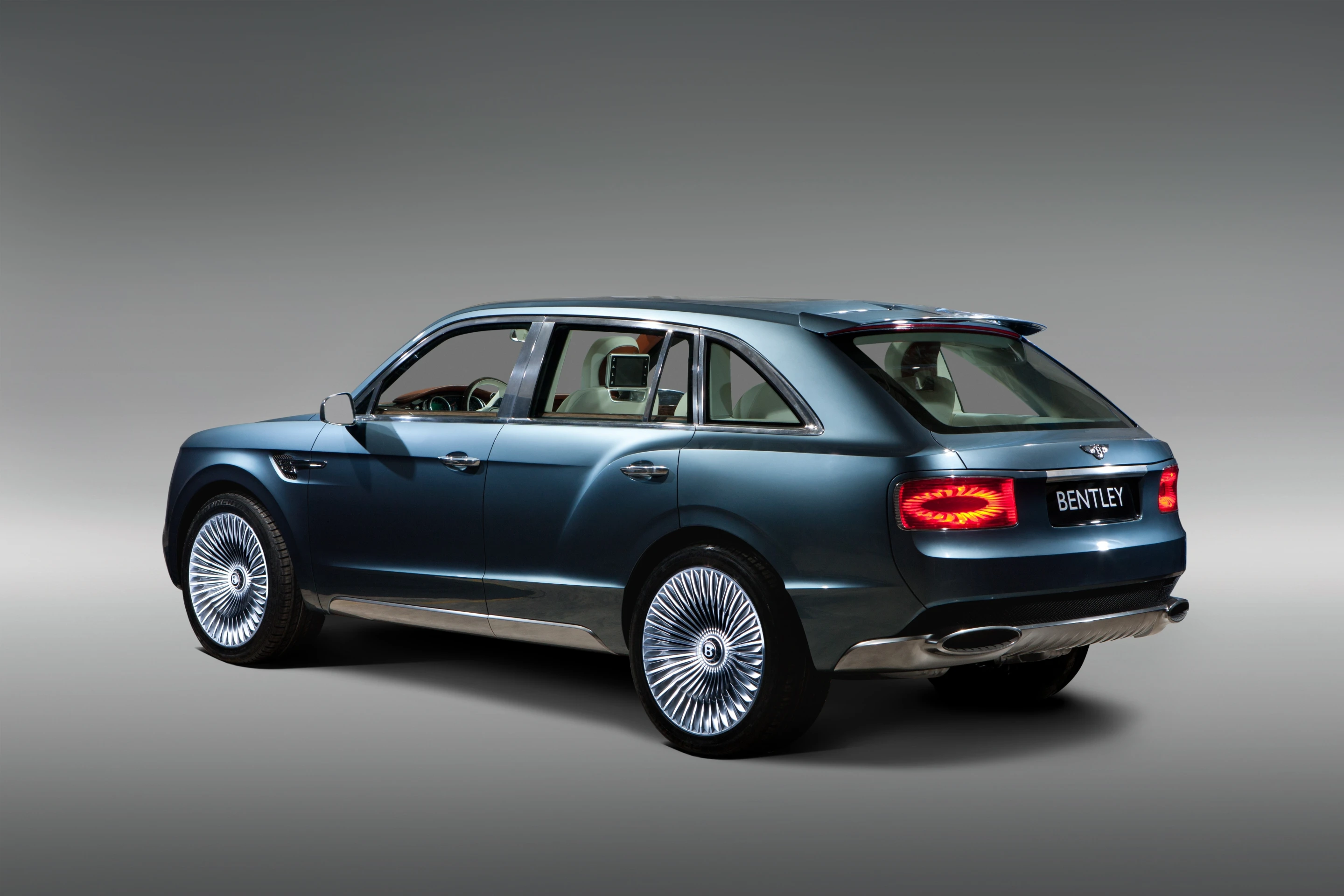 The 2012 EXP 9 F was the first look at a Bentley SUV design