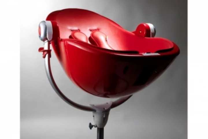 Bloom's limited edition Fresco Fiamma looks like the Ferrari of baby chairs - and is priced accordingly
