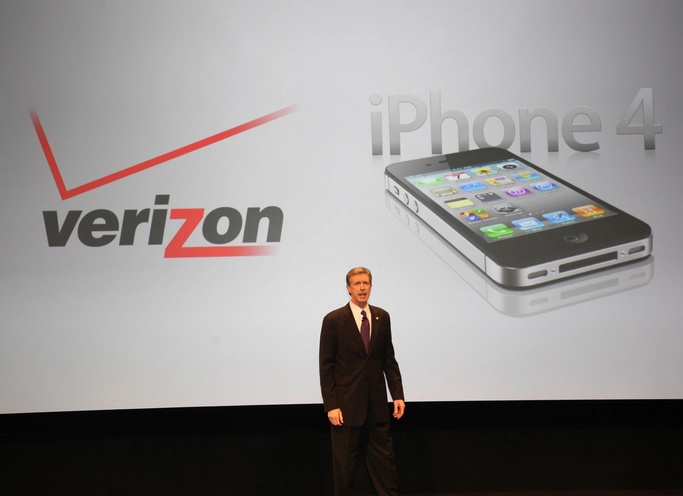 The Apple/Verizon press conference in New York City