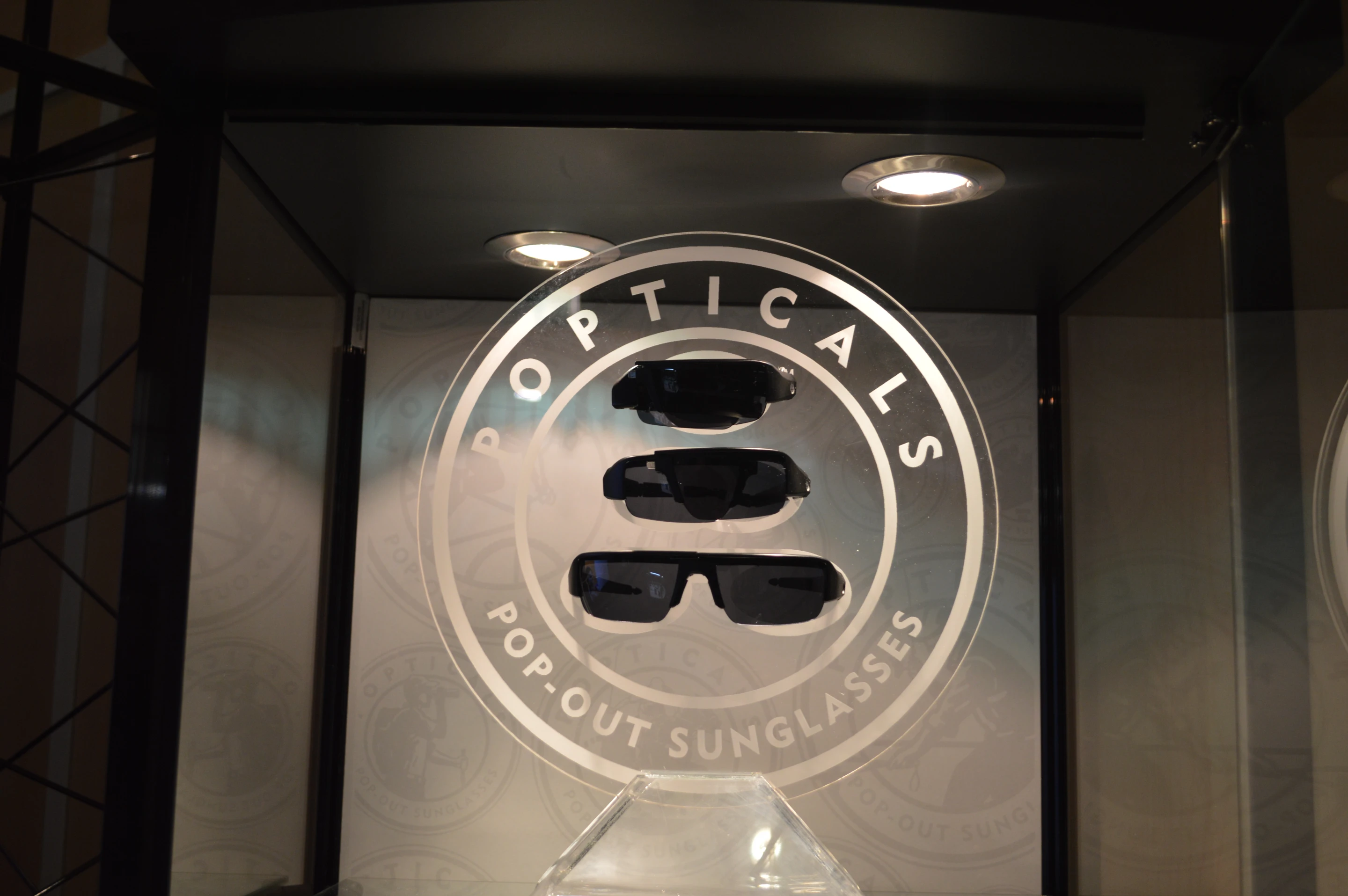 Popticals collapse into a small, portable package