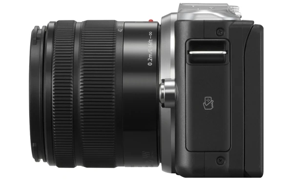 Touching a smartphone/tablet to the NFC point on the Panasonic LUMIX DMC-GF6 can pair devices