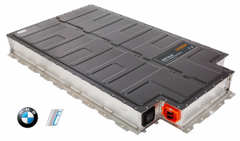 BMW i battery for Torqeedo Deep Blue