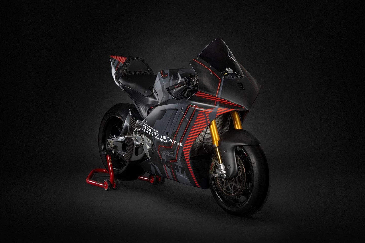 The Ducati V21L prototype has been developed in collaboration with QuantumScape and PowerCo