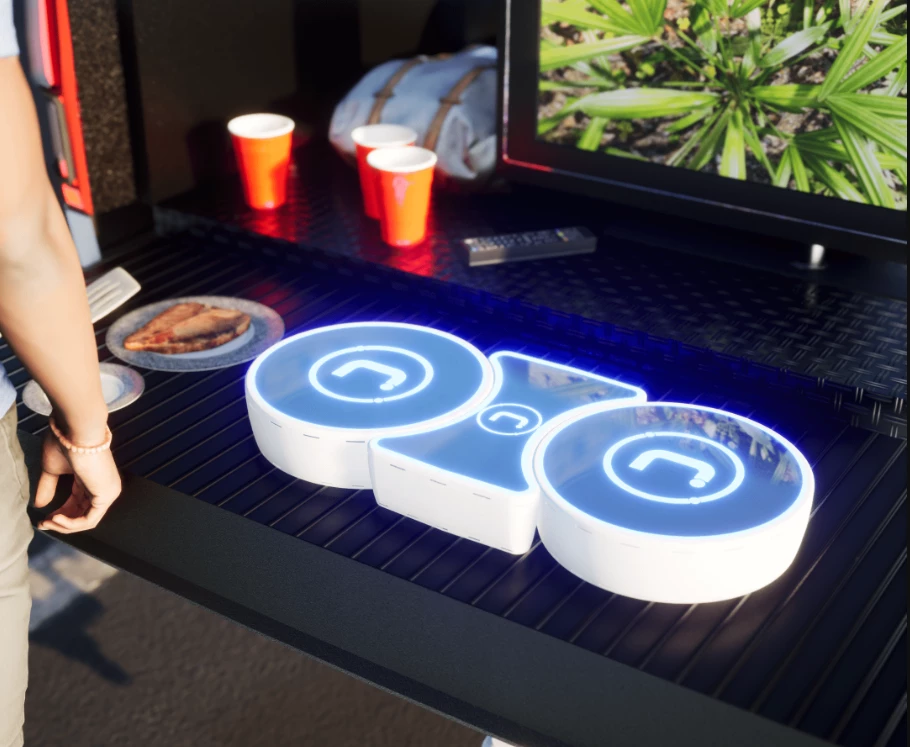 Connect two Chef units together and you have a dual-spot portable induction cooking system